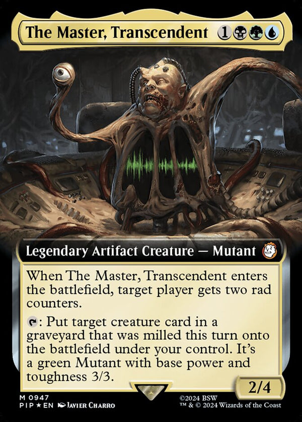 The Master, Transcendent (Extended Art) (Surge Foil) - Magic: The Gathering