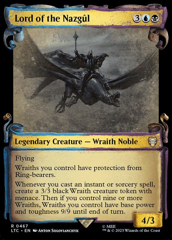 Lord of the Nazgul (Showcase Scrolls) - Magic: The Gathering