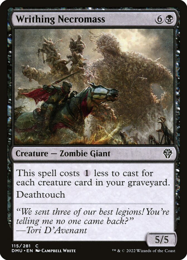 Writhing Necromass - Magic: The Gathering
