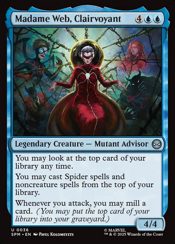 Madame Web, Clairvoyant - Magic: The Gathering