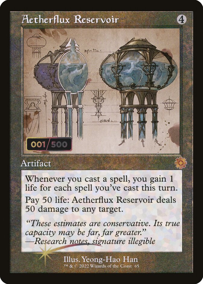 Aetherflux Reservoir (Schematic) (Serial Numbered)