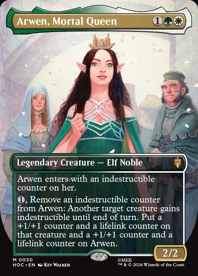 Arwen, Mortal Queen (Borderless)