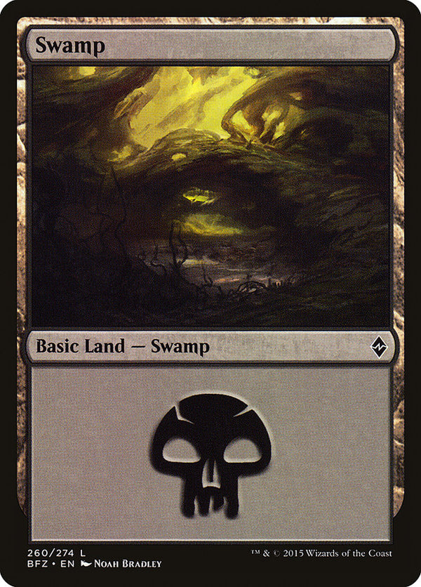 Swamp (260) - Magic: The Gathering