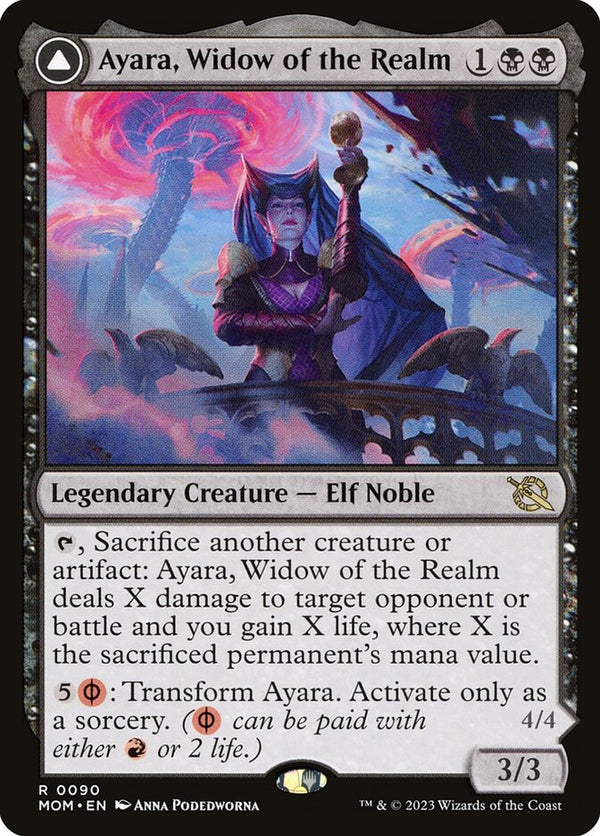 Ayara, Widow of the Realm - Magic: The Gathering
