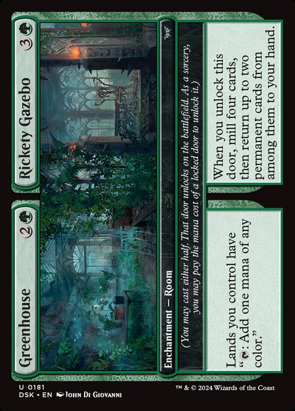 Greenhouse // Rickety Gazebo - Magic: The Gathering