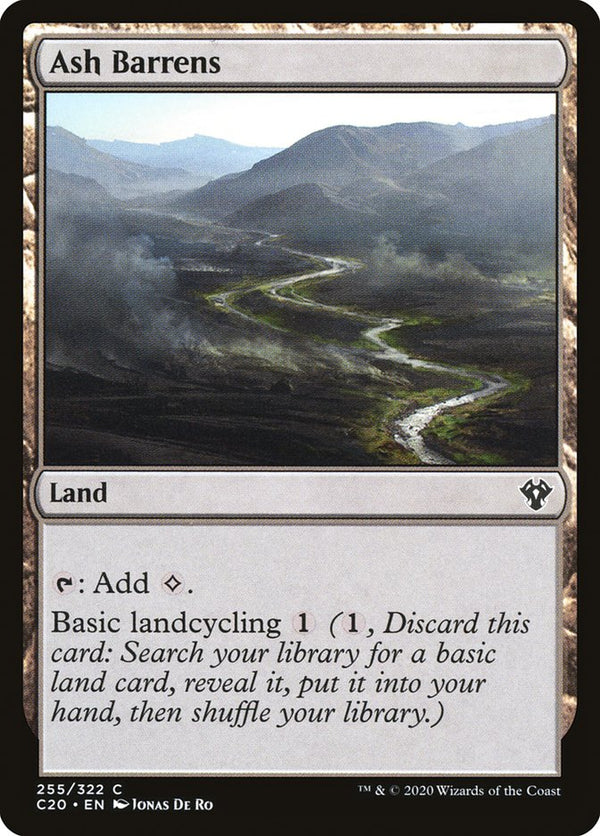 Ash Barrens - Magic: The Gathering