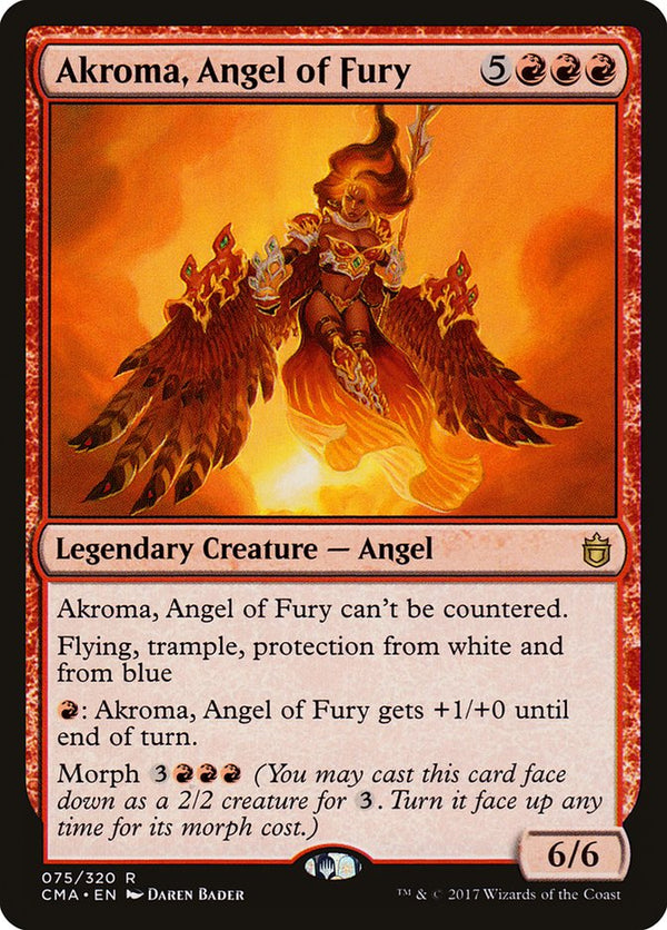 Akroma, Angel of Fury - Magic: The Gathering