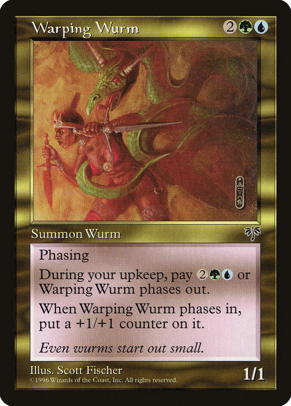 Warping Wurm - Magic: The Gathering