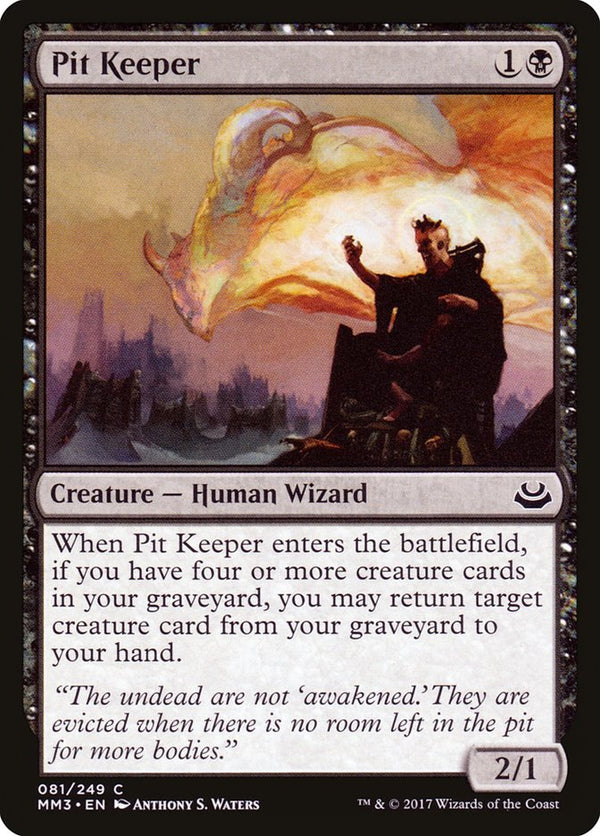 Pit Keeper - Magic: The Gathering