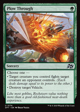 Plow Through - Magic: The Gathering