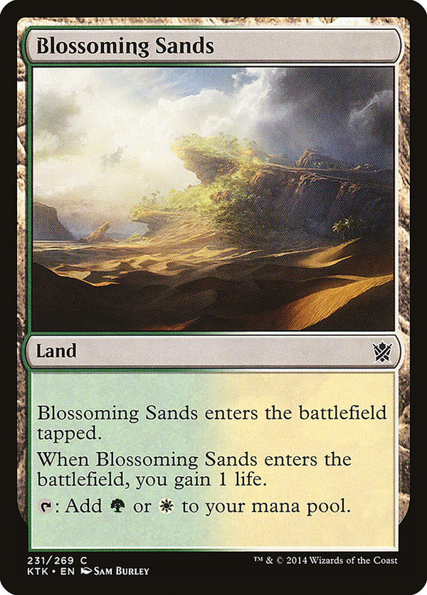 Blossoming Sands - Magic: The Gathering