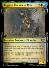 Legolas, Counter of Kills (Showcase Scrolls) - Magic: The Gathering