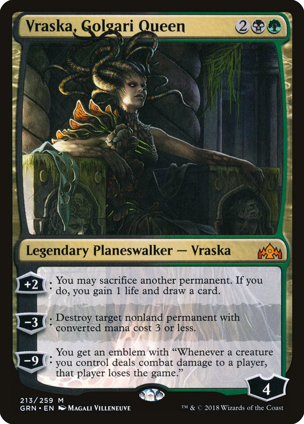 Vraska, Golgari Queen - Magic: The Gathering