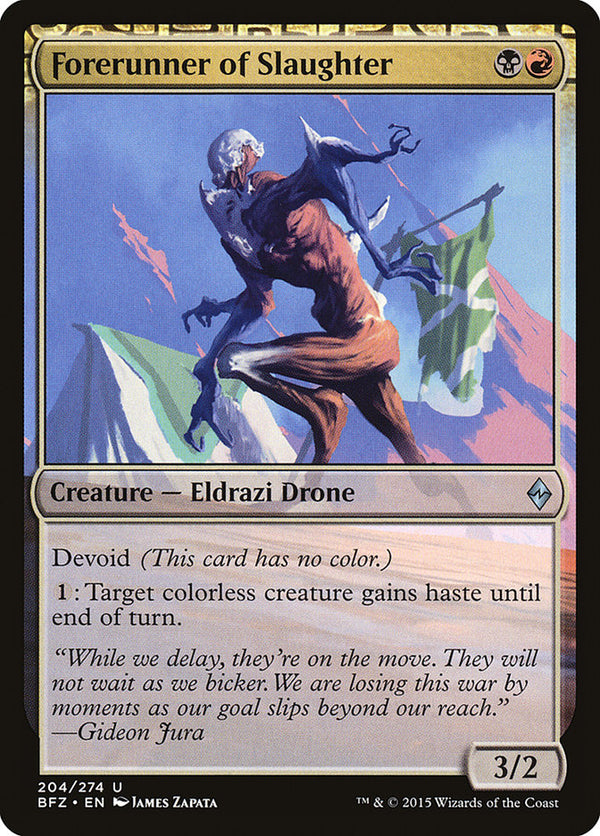 Forerunner of Slaughter - Magic: The Gathering