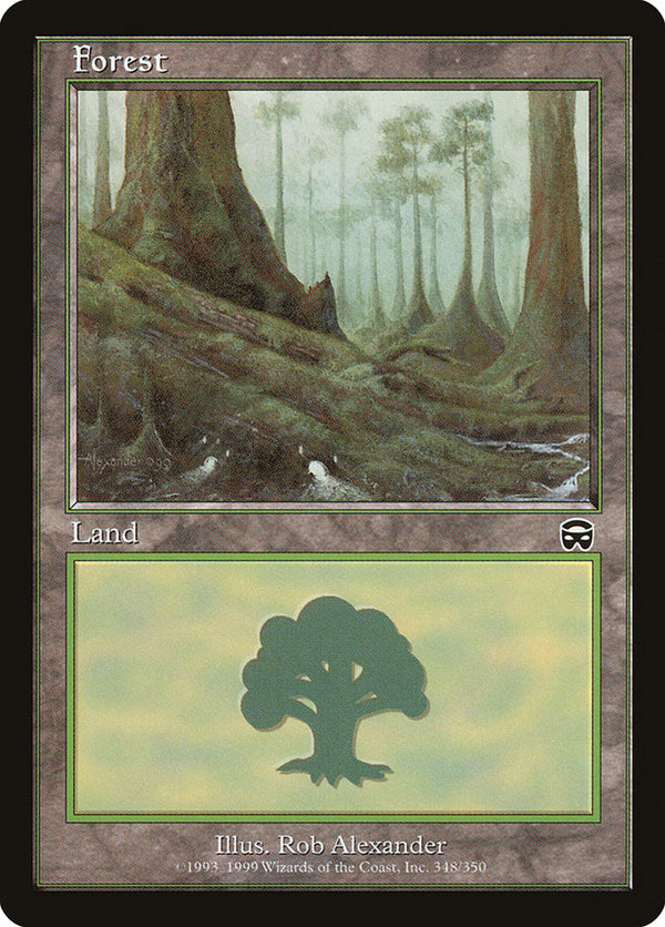 Forest (348) - Magic: The Gathering