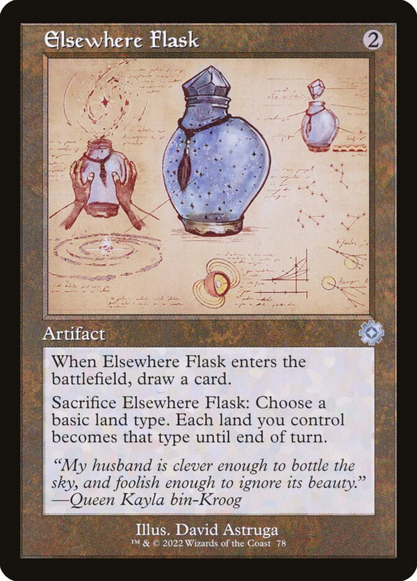 Elsewhere Flask (Schematic) - Magic: The Gathering
