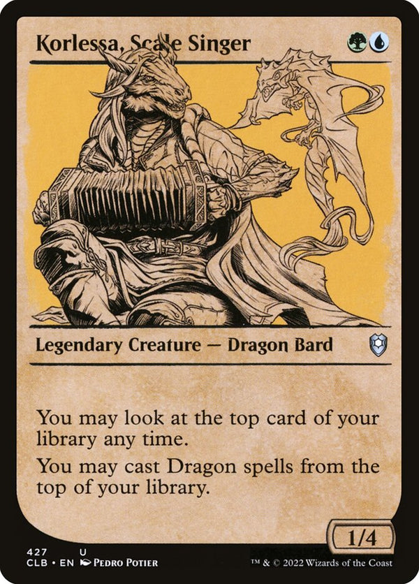 Korlessa, Scale Singer (Showcase) - Magic: The Gathering