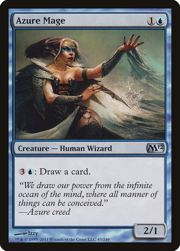 Azure Mage - Magic: The Gathering