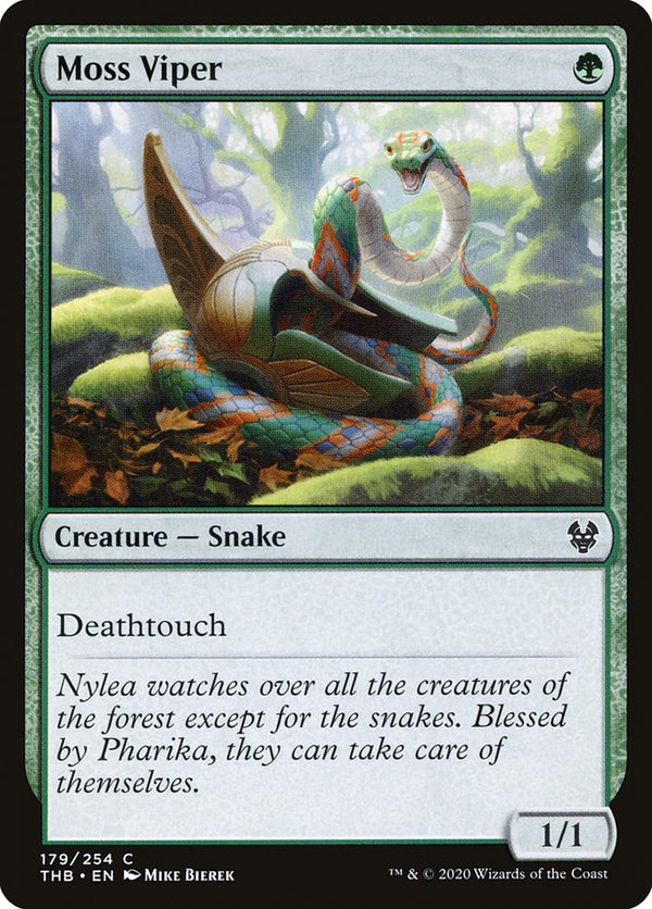 Moss Viper - Magic: The Gathering