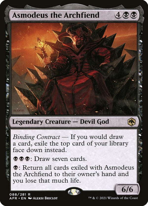 Asmodeus the Archfiend - Magic: The Gathering