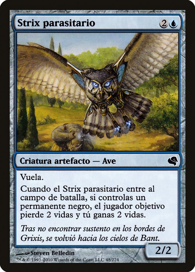 Parasitic Strix (Spanish) - "Strix parasitario"