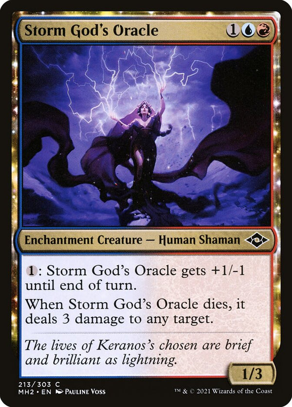 Storm God's Oracle - Magic: The Gathering