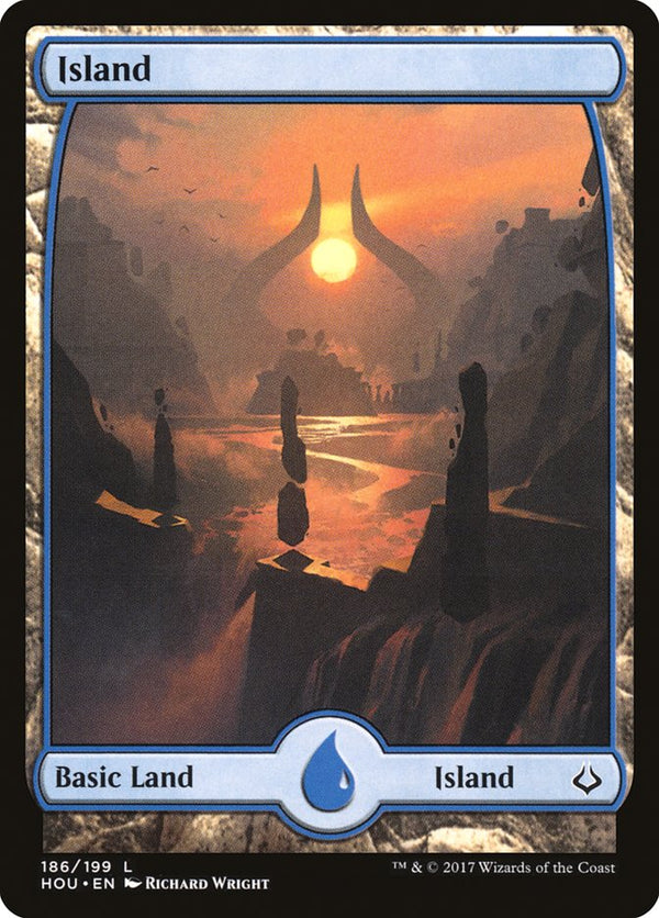 Island (186) - Full Art - Magic: The Gathering