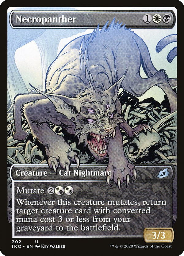 Necropanther (Showcase) - Magic: The Gathering