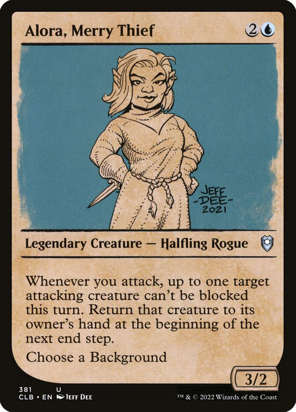 Alora, Merry Thief (Showcase) - Magic: The Gathering