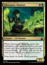 Glowspore Shaman - Magic: The Gathering
