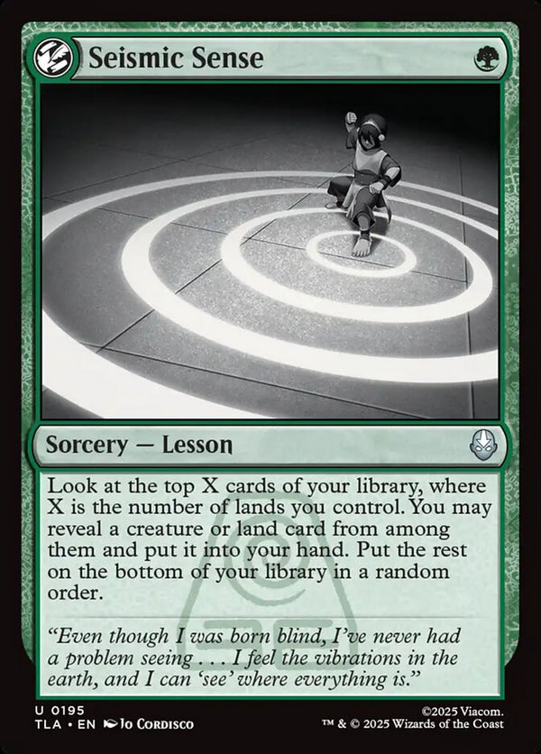 Seismic Sense - Magic: The Gathering