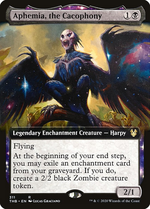 Aphemia, the Cacophony (Extended Art) - Magic: The Gathering