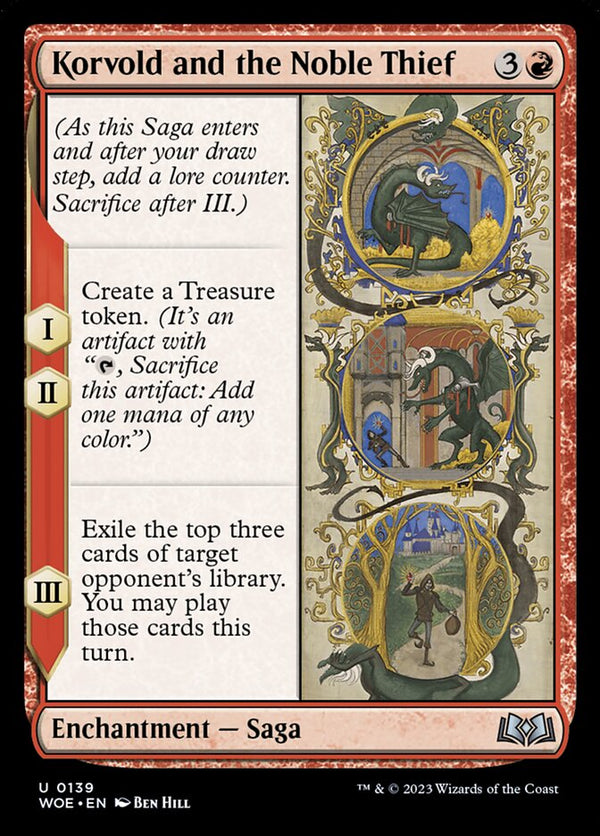 Korvold and the Noble Thief - Magic: The Gathering
