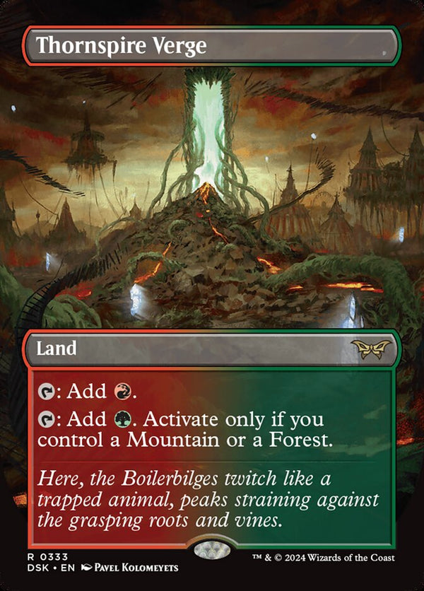 Thornspire Verge (Borderless) - Magic: The Gathering