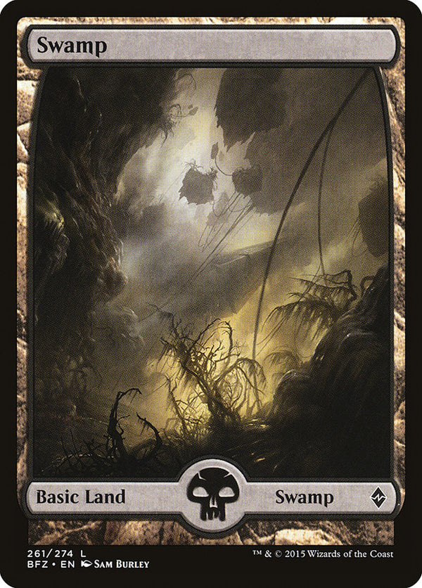 Swamp (261) - Full Art - Magic: The Gathering