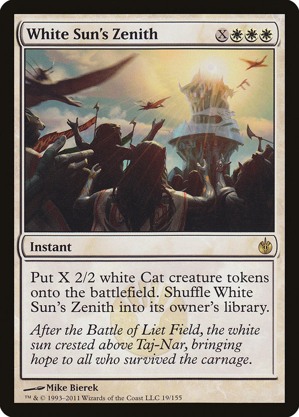 White Sun's Zenith - Magic: The Gathering
