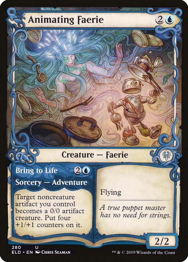 Animating Faerie (Showcase) - Magic: The Gathering