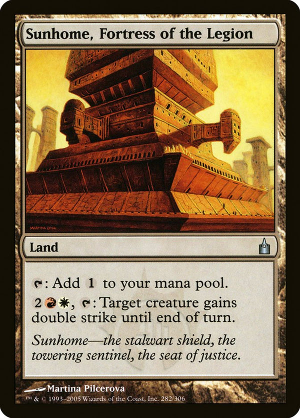 Sunhome, Fortress of the Legion - Magic: The Gathering