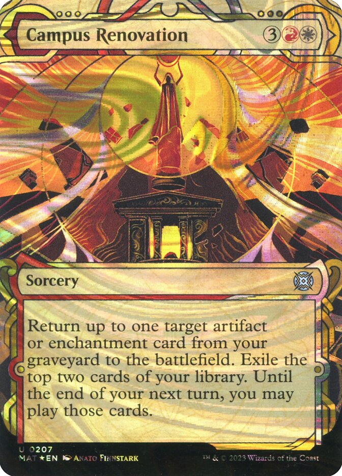 Campus Renovation (Halo Foil)