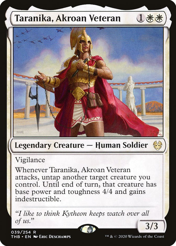 Taranika, Akroan Veteran - Magic: The Gathering