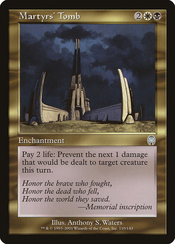 Martyrs' Tomb - Magic: The Gathering