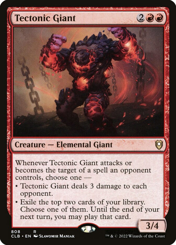 Tectonic Giant - Magic: The Gathering