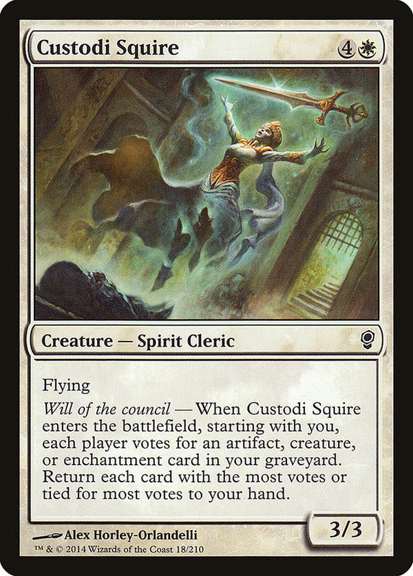 Custodi Squire - Magic: The Gathering