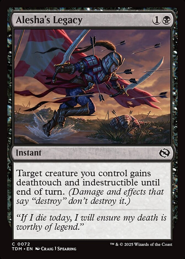 Alesha's Legacy - Magic: The Gathering