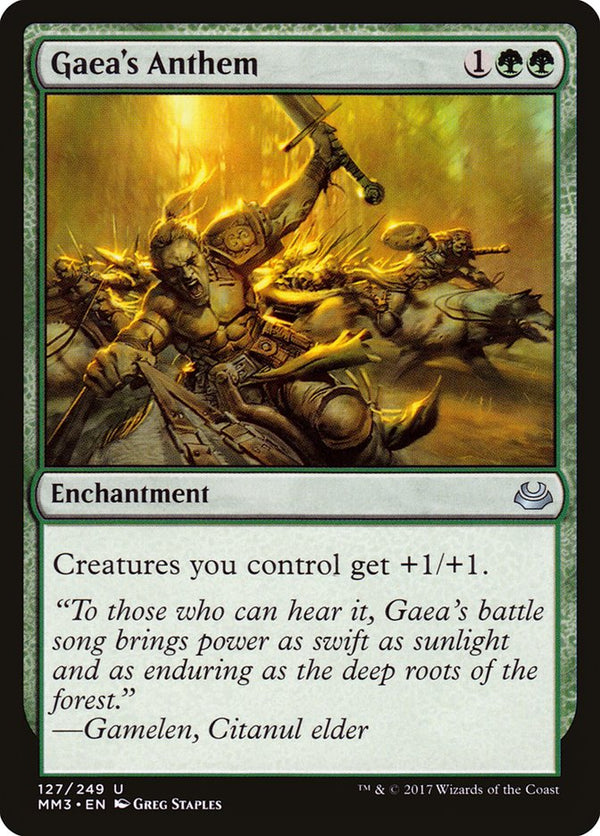 Gaea's Anthem - Magic: The Gathering