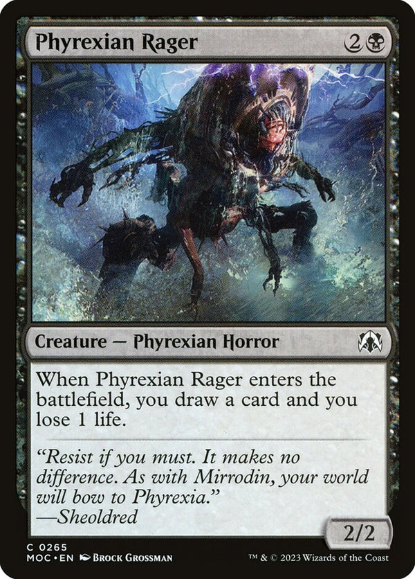 Phyrexian Rager - Magic: The Gathering