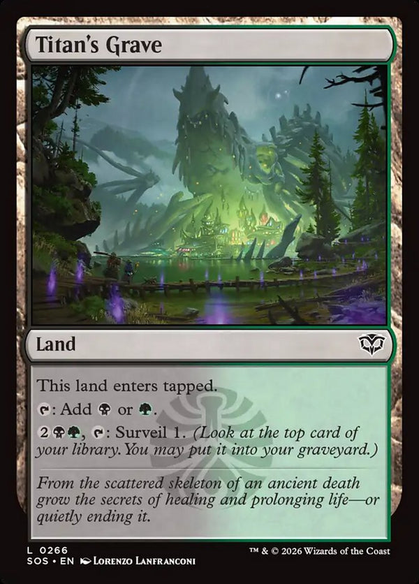 Titan's Grave - Magic: The Gathering
