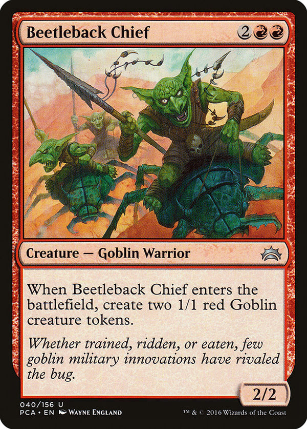 Beetleback Chief - Magic: The Gathering
