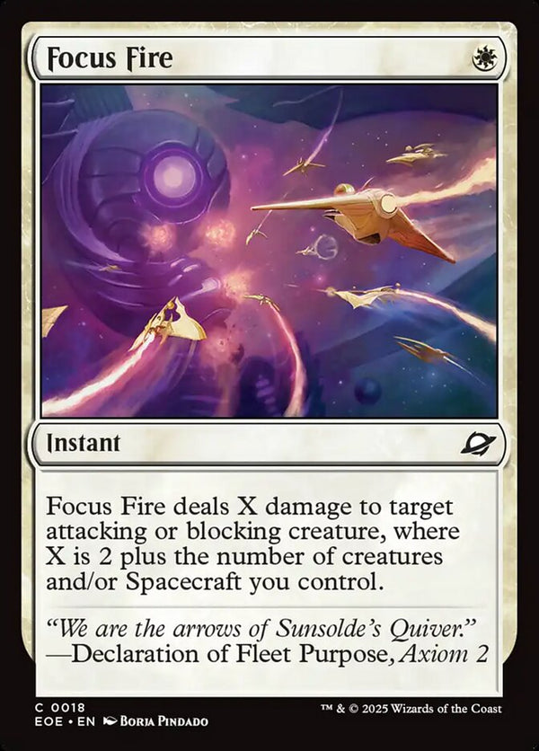 Focus Fire - Magic: The Gathering