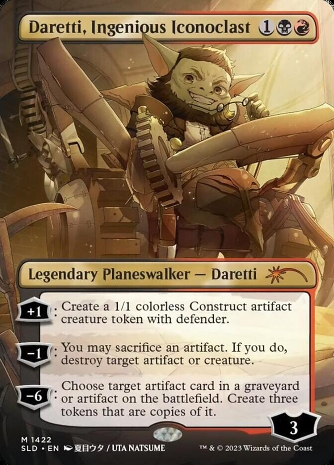 Daretti, Ingenious Iconoclast (Rainbow Foil)